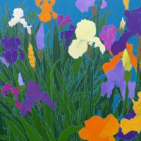 Les Iris de Giverny 100x81
